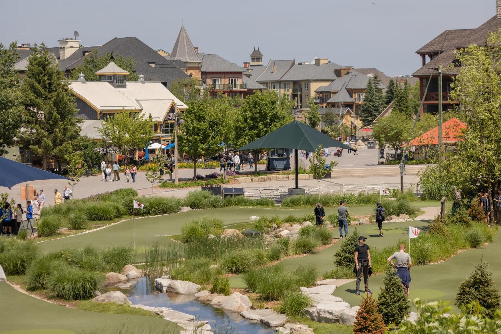 Blue Mountain Resort Inn ブルー・マウンテンズ エクステリア 写真